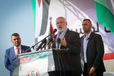 Нафтали Беннет - Исмаил Хания - ХАМАС выступил с новыми угрозами в адрес Израиля из-за Марша флага - cursorinfo.co.il - Израиль - Иерусалим - Хамас - Из