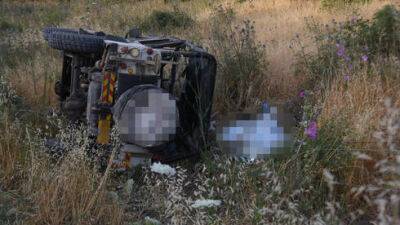 Трагедия на севере Израиля: джип опрокинулся, погибла женщина, травмированы 8 человек - vesty.co.il - Израиль