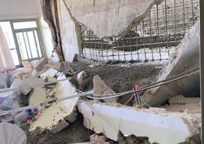 В больнице Цфата рухнула стена одного из отделений, 4 человека ранены - nashe.orbita.co.il - Из