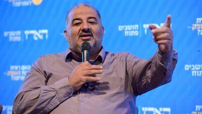 Биньямин Нетаньяху - Мансур Аббас - Председатель РААМ призывает арабских избирателей проголосовать за его партию, чтобы Нетаньяху не смог получить 61 место в Кнессете - 7kanal.co.il