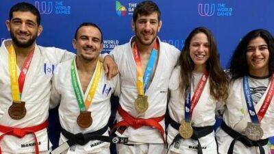 Сборная Израиля по джиу-джитсу завоевала 7 медалей на Всемирных играх - vesty.co.il - Израиль - Украина - штат Алабама