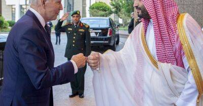 Джон Байден - наследный принц Мухаммед - Байден: Иран не сможет получить ядерное оружие - rus.delfi.lv - Иран - Сша - Вашингтон - Латвия - Саудовская Аравия - Персия - Джидда - Президент