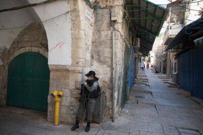 Подозрение на попытку теракта в Старом городе в Иерусалиме - news.israelinfo.co.il - Иерусалим - Восточный Иерусалим