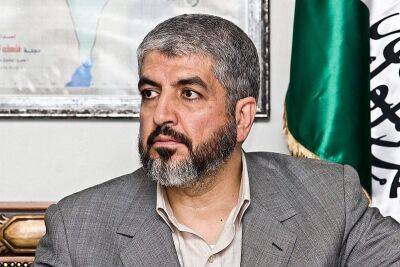 Халед Машаль - Пустил слезу: лидер ХАМАСа рассказал о попытке Израиля убить его - cursorinfo.co.il - Израиль