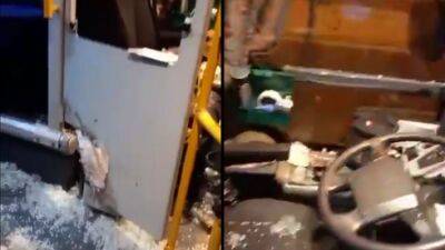 Пассажир устроил дебош в автобусе возле Иерусалима, водитель попал в больницу - vesty.co.il - Израиль - Тель-Авив - Иерусалим