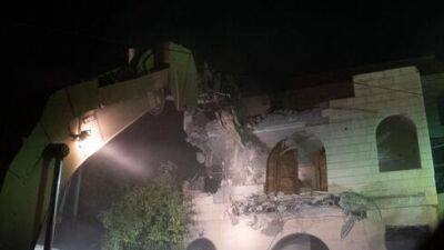 ЦАХАЛ разрушил дома террористов, зарубивших трех человек во время теракта в Эльаде - vesty.co.il - Израиль