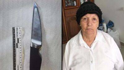 Рабочий из Молдовы избил и пытался зарезать 82-летнюю жительницу Кирьят-Гата - vesty.co.il - Израиль - Молдавия