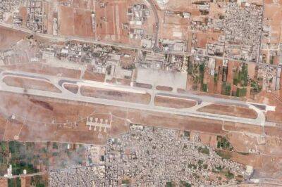 Израиль второй раз за неделю нанес авиаудар по аэропорту в Сирии - unn.com.ua - Израиль - Сирия - Украина - Ливан - Киев - Тегеран - Sana - Латакия