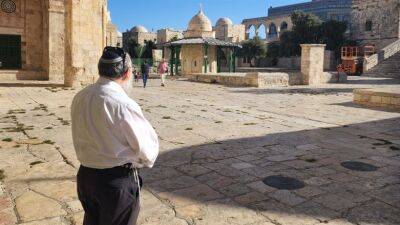 Шломо Нееман - Давид Эльхаяни - Шломо Нееман - один из пионеров паломничества на Храмовую гору. Он посещает это место каждую неделю уже десятки лет - 7kanal.co.il - Израиль - Иерусалим