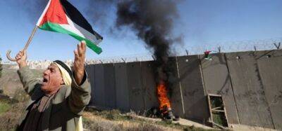 Израильские силы ранили 5 палестинцев на митинге против поселений - unn.com.ua - Израиль - Палестина - Иерусалим - Украина - Киев - Наблус - Калькилья