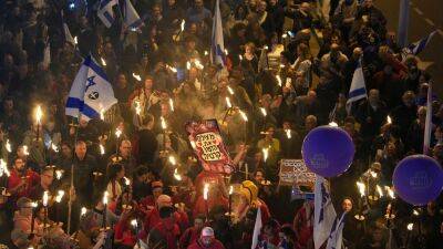 Яир Лапид - Биньямин Нетаньяху - Израиль: протесты против судебной реформы Нетаньяху - ru.euronews.com - Израиль - Тель-Авив - Иерусалим