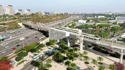 В Тель-Авиве начали строить мост для зеленой линии метротрамвая - vesty.co.il - Израиль - Тель-Авив