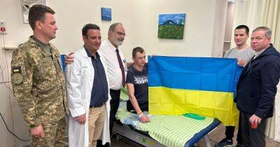 Евгений Корнийчук - Украинский посол посетил раненых бойцов ВСУ в Израиле (фото) - focus.ua - Израиль - Украина