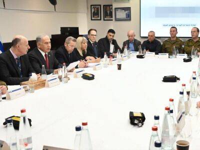 Биньямин Нетаньяху - Нетаньяху провел заседание кабинета безопасности и пообещал "сильный, быстрый, точный" ответ террористам - gordonua.com - Израиль - Иерусалим - Сша - Украина