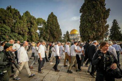 Во время празднования Суккот на Храмовой горе ожидается рекордное количество верующих - nashe.orbita.co.il - Иерусалим