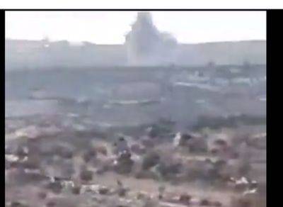 Ракета террористов рухнула недалеко от Дженина: видео - mignews.net - Видео