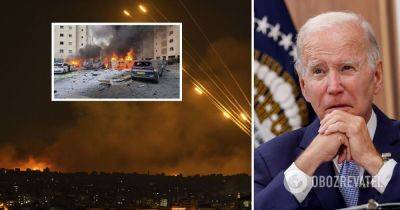 Джон Байден - Война в Израиле - нападение ХАМАС на Израиль - самый смертоносный день для евреев со времен Холокоста - Байден - obozrevatel.com - Израиль - Палестина - Сша - Вашингтон - Президент