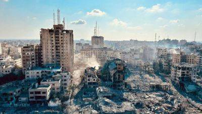Сектор Газа – фото и видео разрушенного города Газа 12 октября - apostrophe.ua - Израиль - Палестина - Украина - Сектор - Хамас - Газа - Видео