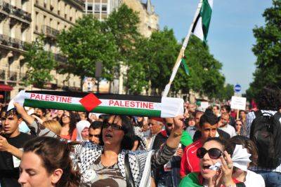 Эммануэль Макрон - Франция запретила палестинские демонстрации на всей своей территории - news.israelinfo.co.il - Израиль - Палестина - Германия - Сша - Англия - Италия - Франция - Париж - Президент