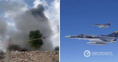 Авиация Израиля ударила по аэропортам Дамаска и Алеппо в Сирии. Видео - obozrevatel.com - Израиль - Сирия - Дамаск - Видео