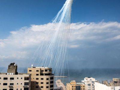 В HRW обвинили Израиль в использовании снарядов с белым фосфором - unn.com.ua - Израиль - Украина - Ливан - Киев - Газа