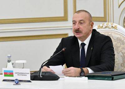 Ильхам Алиев - Президент Ильхам Алиев - Алиев - Президент Ильхам Алиев выразил благодарность коллегам за поддержку кандидатуры Азербайджана на проведение третьих Игр СНГ в 2025 году - trend.az - Азербайджан - Снг - Бишкек - Президент