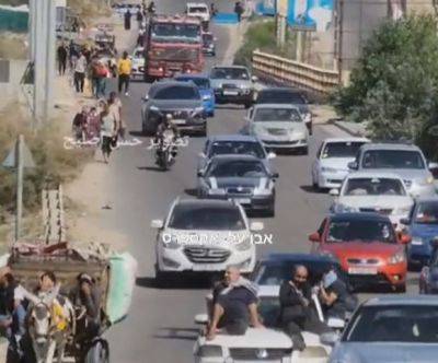 Жители Газы двигаются на юг: видео - mignews.net - Газы - Видео