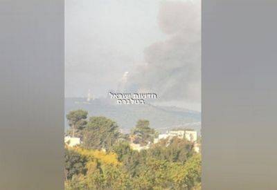 Мощный взрыв районе Ханита - mignews.net - Ливан
