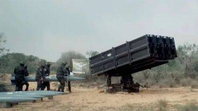 ХАМАС впервые запустил ракету дальнего действия, ее сбивали "Пращой Давида" - 9tv.co.il - Израиль