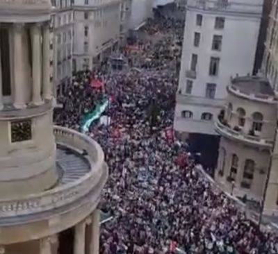 В Лондоне прошла большая демонстрация сторонников Палестины: видео - mignews.net - Палестина - Лондон - Англия - Видео