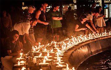 В Тель-Авиве зажгли свечи в память о погибших от атак ХАМАС - charter97.org - Израиль - Тель-Авив - Jerusalem - Белоруссия