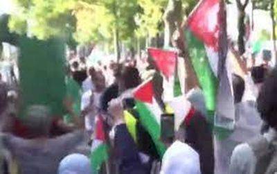 Пропалестинский марш состоялся возле Белого дома - mignews.net - Израиль - Палестина - Вашингтон - Лос-Анджелес