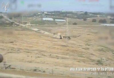 Видео: первые моменты войны во время атаки против штаба Дивизии Газы - mignews.net - Израиль - Видео