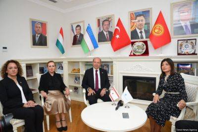 Эрсин Татар посетил Международный фонд тюркской культуры и наследия (ФОТО) - trend.az - Турция - Азербайджан - Кипр - Президент