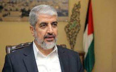 Халед Машаль - ХАМАС: никаких разговоров о прекращении огня нет - mignews.net - Израиль - Египет