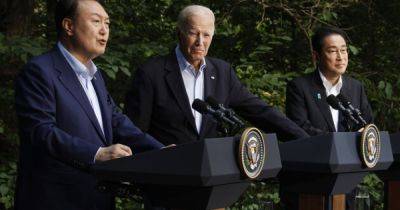 Джон Байден - Фумио Кисида - Против оси зла: Южная Корея, США и Япония создали горячую линию безопасности - focus.ua - Сша - Украина - Китай - Япония - Южная Корея - Кндр - Пхеньян - Сеул