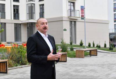 Ильхам Алиев - Алиев - Президент Ильхам Алиев: Первый градостроительный проект мы реализуем в Физули - trend.az - Президент - Физули - Лачин