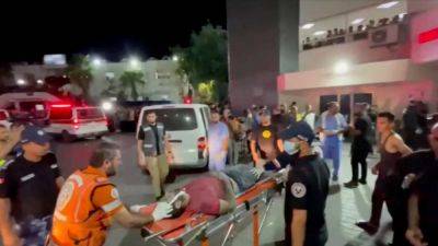 Махмуд Аббас - ХАМАС обвинил Израиль в авиаударе по больнице - svoboda.org - Израиль - Палестина - Иордания - Амман