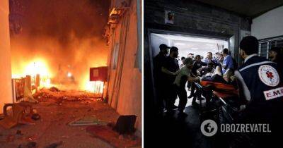 Война в Израиле – в Газе ракета попала в больницу, погибли 500 человек – массовые беспорядки мусульман - obozrevatel.com - Израиль - Президент