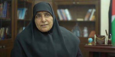 В Газе от авиаудара Израиля погибла единственная женщина в руководстве ХАМАС - nv.ua - Израиль - Палестина - Украина