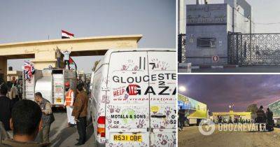 Война Израиль ХАМАС - между сектором Газа и Египтом заработал пункт пропуска - obozrevatel.com - Израиль - Египет - Сша - Газа
