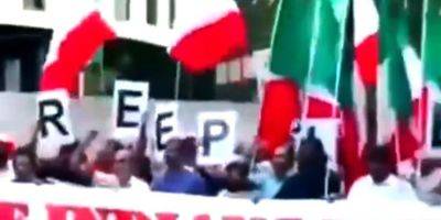 В Индии митинг в поддержку Палестины прошел под флагами Италии — видео - nv.ua - Израиль - Палестина - Украина - Индия - Италия - Хамас - Видео