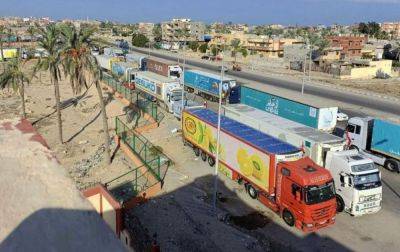 Йоав Галант - 17 грузовиков с помощью для жителей Газы въехали в сектор из Египта - trend.az - Израиль - Египет - Газы - Из