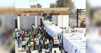 Израиль подтвердил, что разрешил въезд гуманитарной помощи из Египта в Газу - fakty.ua - Израиль - Египет - Сша - Украина - Из