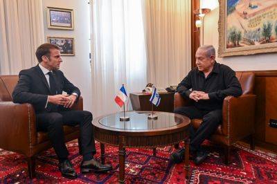 Макрон: Франция солидарна с Израилем в борьбе с терроризмом - nashe.orbita.co.il - Израиль - Франция