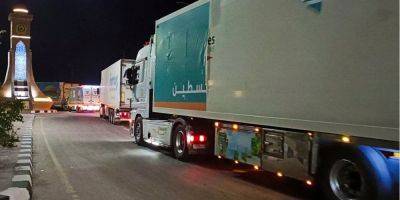 Восемь грузовиков с гумпомощью въехали в Газу — впервые за 24 часа - nv.ua - Израиль - Египет - Украина - Президент - Хамас