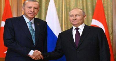 Владимир Путин - Реджеп Тайип Эрдоган - Эрдоган и Путин обсудили ситуацию в Газе - dialog.tj - Израиль - Палестина - Россия - Турция - Президент