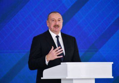 Ильхам Алиев - Азербайджан - Алиев - Президент Ильхам Алиев: Азербайджан переходит к «зеленой» повестке дня. Это осознанный выбор - trend.az - Азербайджан - Президент - Это