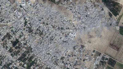 Северная часть сектора Газа превратилась в руины: спутниковые снимки до и после авиаударов - ru.euronews.com - Израиль - Газа