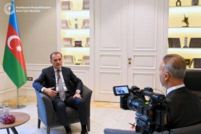 Джейхун Байрамов - Джейхун Байрамов дал интервью агентству Anadolu (ВИДЕО) - trend.az - Турция - Азербайджан